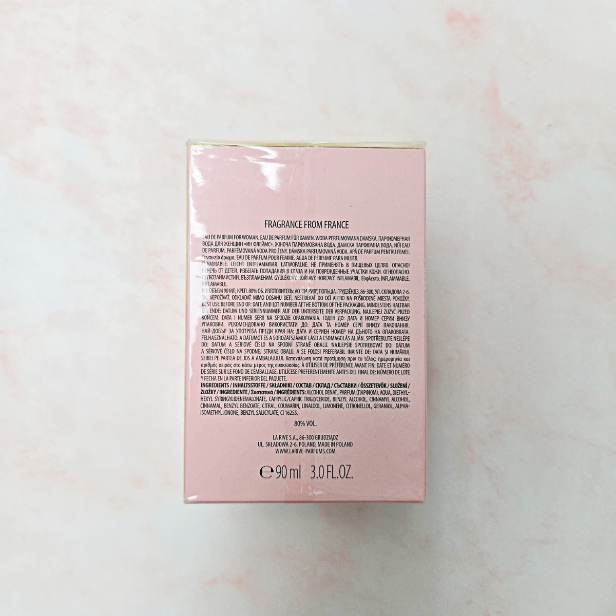 La Rive In Flames Eau De Parfum Spray 90 ml น้ำหอมกลิ่นหวานเซ็กซี่ หอมติดทนนาน