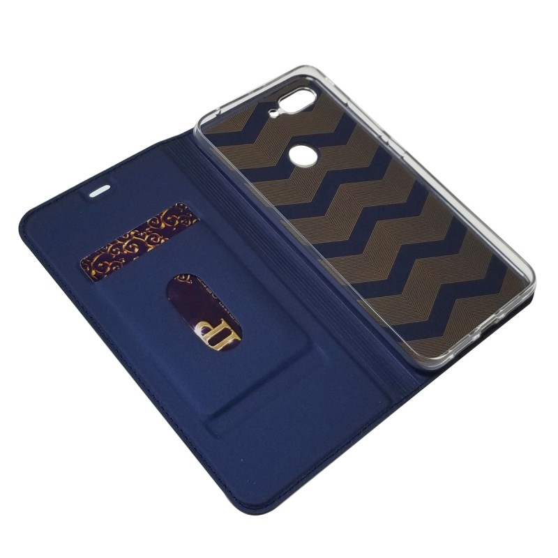 Case Xiaomi Mi 8 Lite #เคสฝาพับหนัง PU Auto-absorbed Leather Stand Card Holder เคสคุณภาพดีราคาถูก
