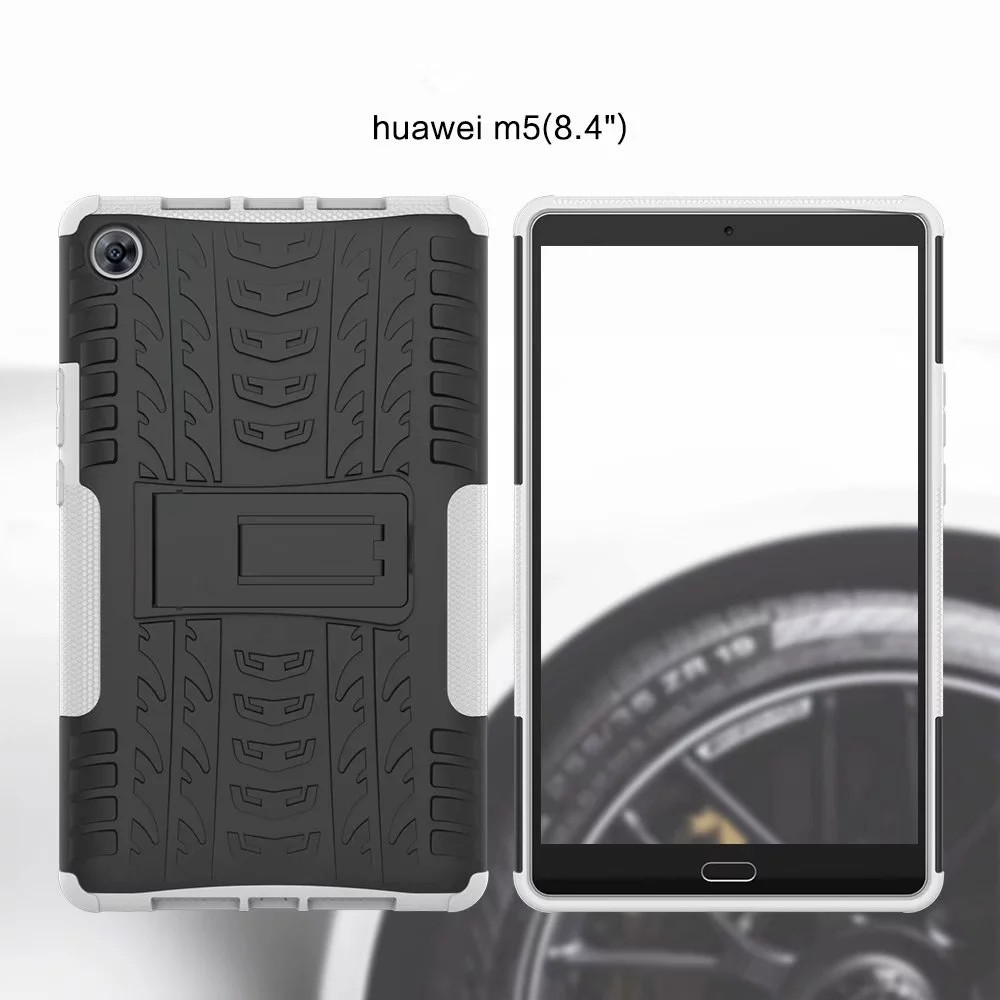 Case Huawei MediaPad M5 8.4 นิ้ว Kickstand PC + TPU Hybrid #เคสฝาหลังกันกระแทกคุณภาพดีราคาถูก