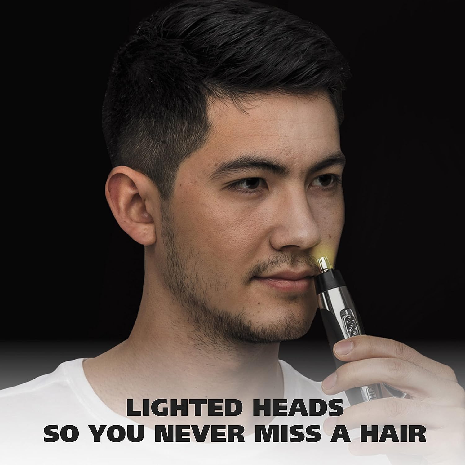 (Pre Order) Wahl® Lighted Ear Nose & Brow Trimmer Clipper Electric Groomer Model 5546-200 เครื่องตัดขนหู จมูก คิ้ว และขนบนใบหน้า