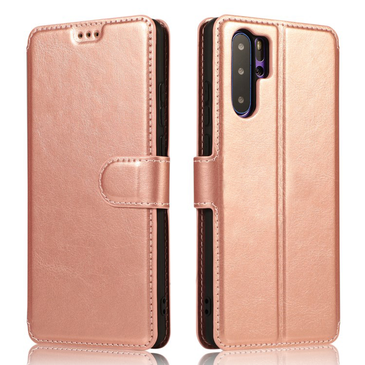 Case Huawei P30 Pro #เคสฝาพับ PU Leather + TPU Wallet Style Protection