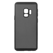 Case Samsung Galaxy S9 #เคสฝาหลังพลาสติกรูตะแกรงช่วยระบายความร้อน Hollow Mesh PC Shell
