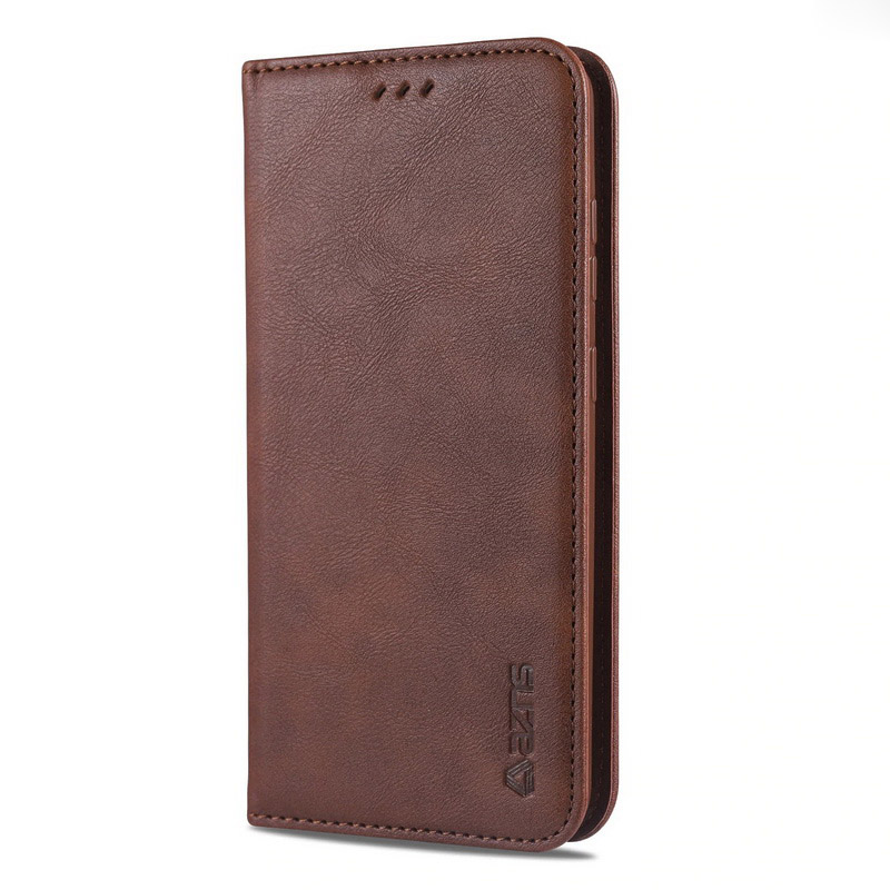 เคส Samsung Galaxy S20+ #เคสฝาพับ AZNS สไตล์ Retro หนัง PU มีช่องเสียบการ์ด