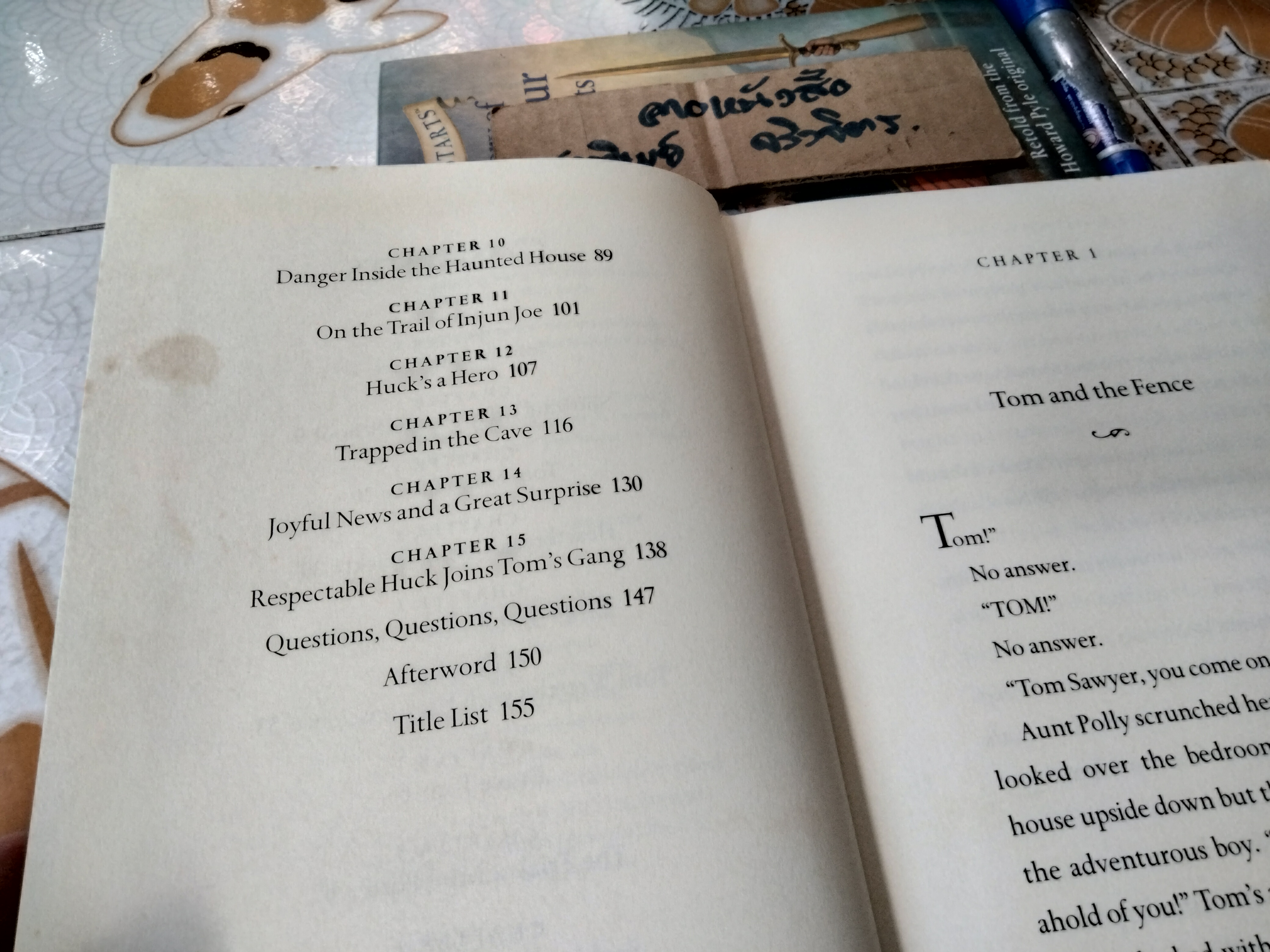 The Adventures of Tom Sawyer นิยายภาษาอังกฤษ ชุด Classic Starts (ปกแข็ง)