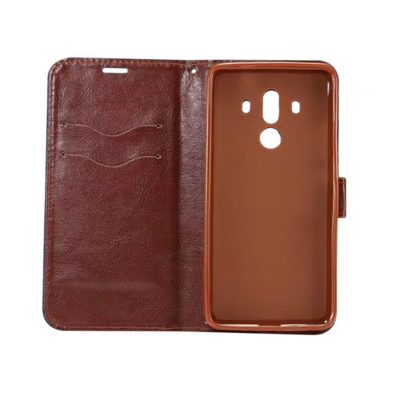 Case Samsung Galaxy Note 9 #เคสฝาพับหนัง PU แบบกระเป๋าสตางค์ผิวยีนส์พับตั้งได้