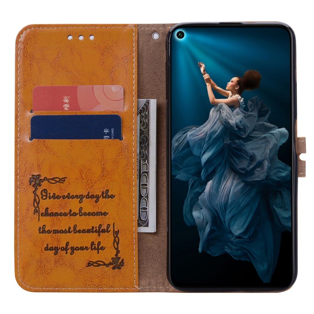 Case OPPO F11 Pro #เคสฝาพับหนัง PU HAT PRINCE Vintage Style Oil Wax สไตล์วินเทจผิวมันแบบกระเป๋าสตางค์