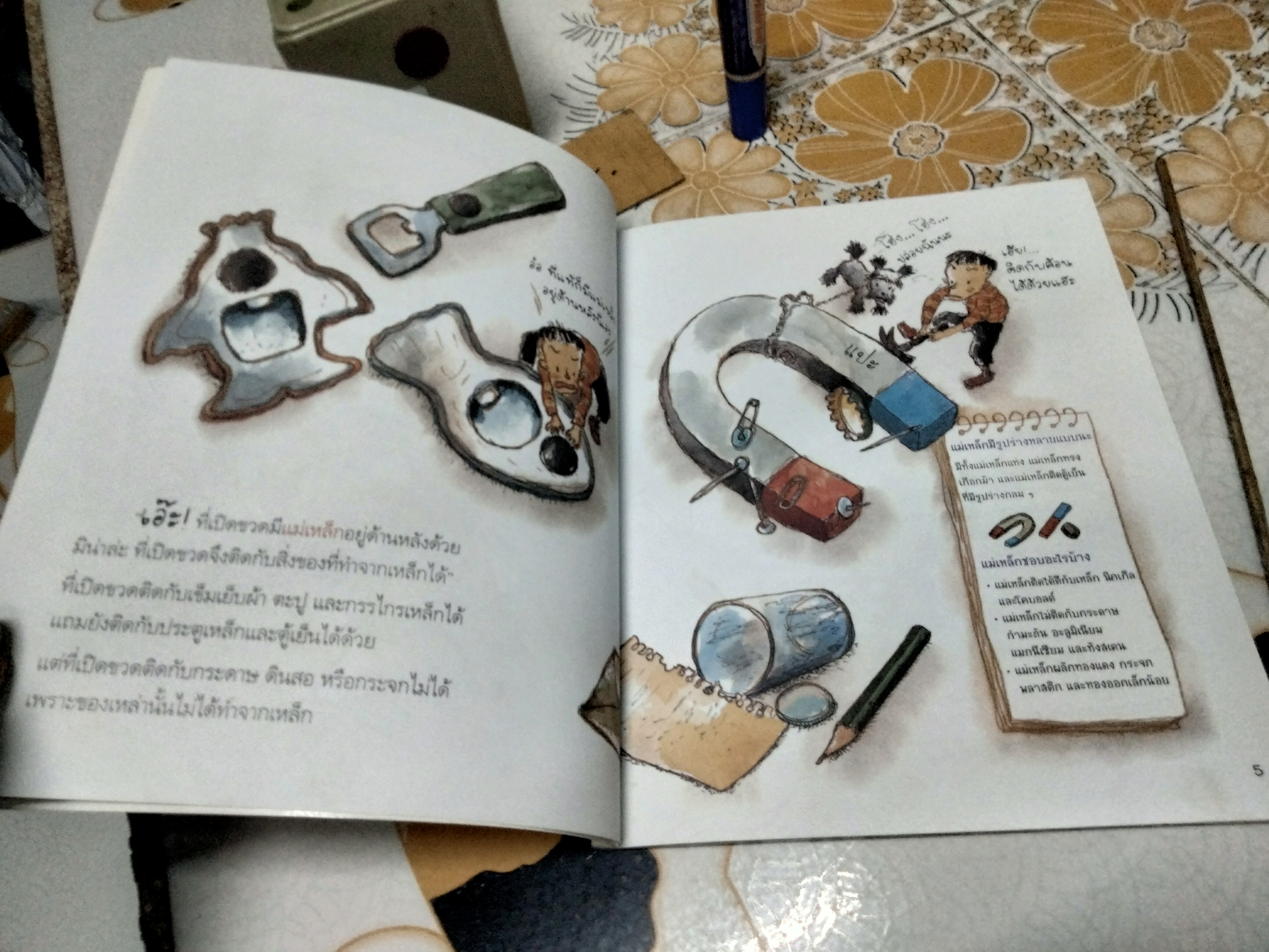 แรงแม่เหล็กแกนโลก - หนังสือจุดประกายคิด ชุด รู้วิทย์ คิดเป็น **สินค้าหมด**