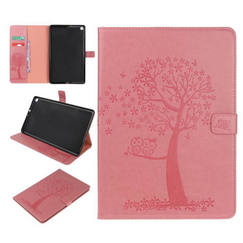 เคส Samsung Galaxy Tab S5e SM-T720 SM-T725 #เคสฝาพับหนัง PU พิมพ์ลาย Imprinted PU Leather Cover