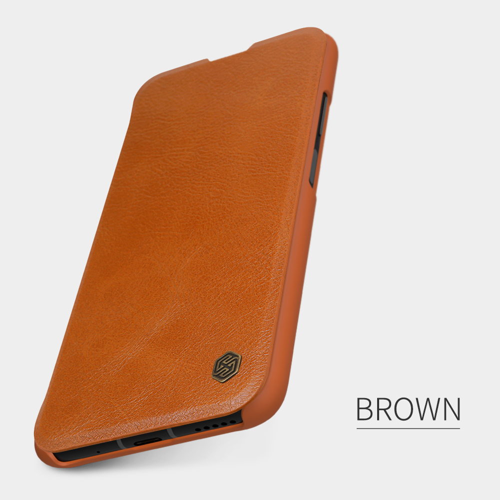 เคส Huawei Nova 5T #เคสแบบฝาพับ NILLKIN แท้รุ่น Qin Series Card Slot คุณภาพดี
