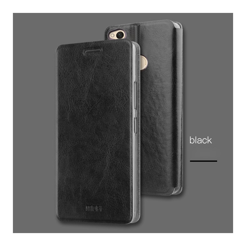 เคส Xiaomi Redmi 4X #เคสฝาพับหนัง PU MOFI Rui Series คุณภาพดี