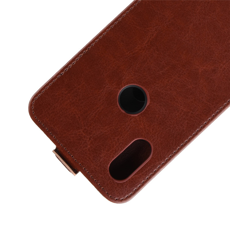 Case Xiaomi Mi Mix 3 #เคสฝาพับแนวตั้งหนัง PU ผิวหนังม้า Crazy Horse Skin Leather