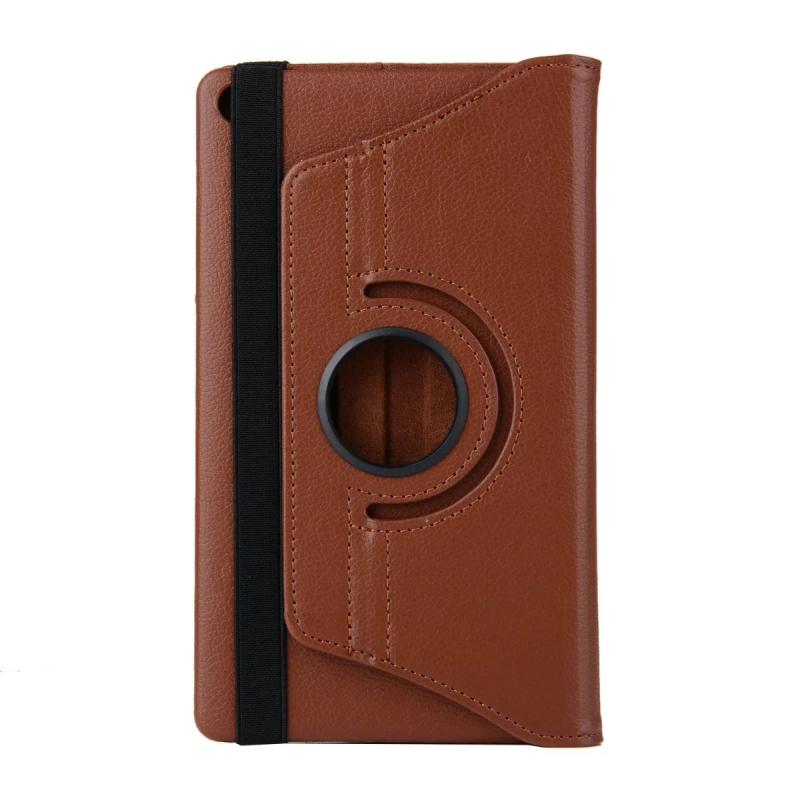Case Huawei MediaPad M2 8.0 เคสแท็บเล็ตฝาพับหนังPU ผิวลิ้นจี่หมุนได้