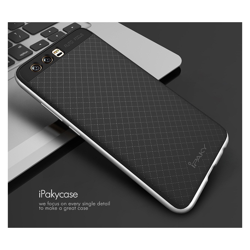 Case Huawei P10 Plus IPAKY PC Bumper + ไฮบริด TPU