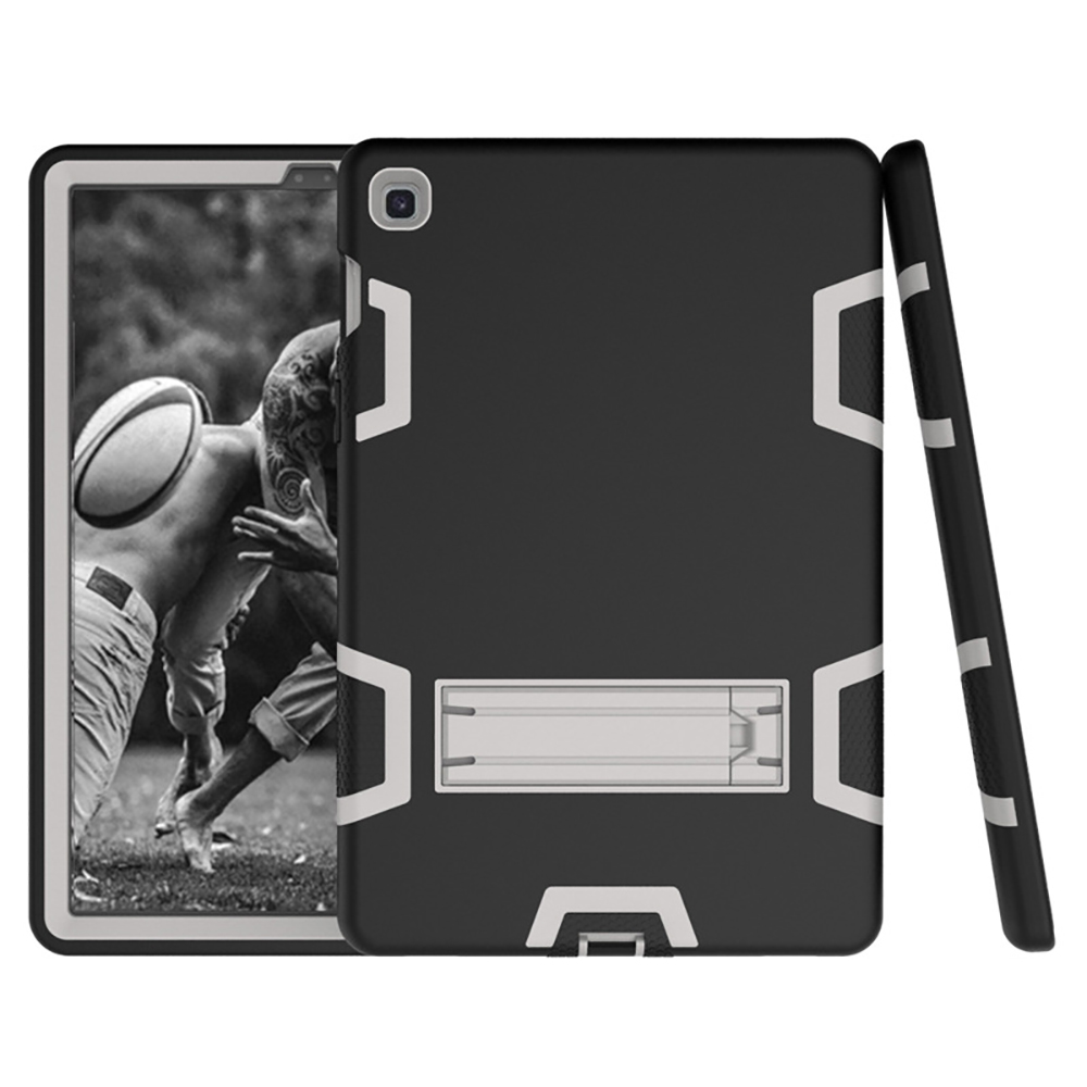 Case Samsung Galaxy Tab S5e SM-T720 #เคสฝาหลังกันกระแทก Kickstand PC Silicone Armour Defender