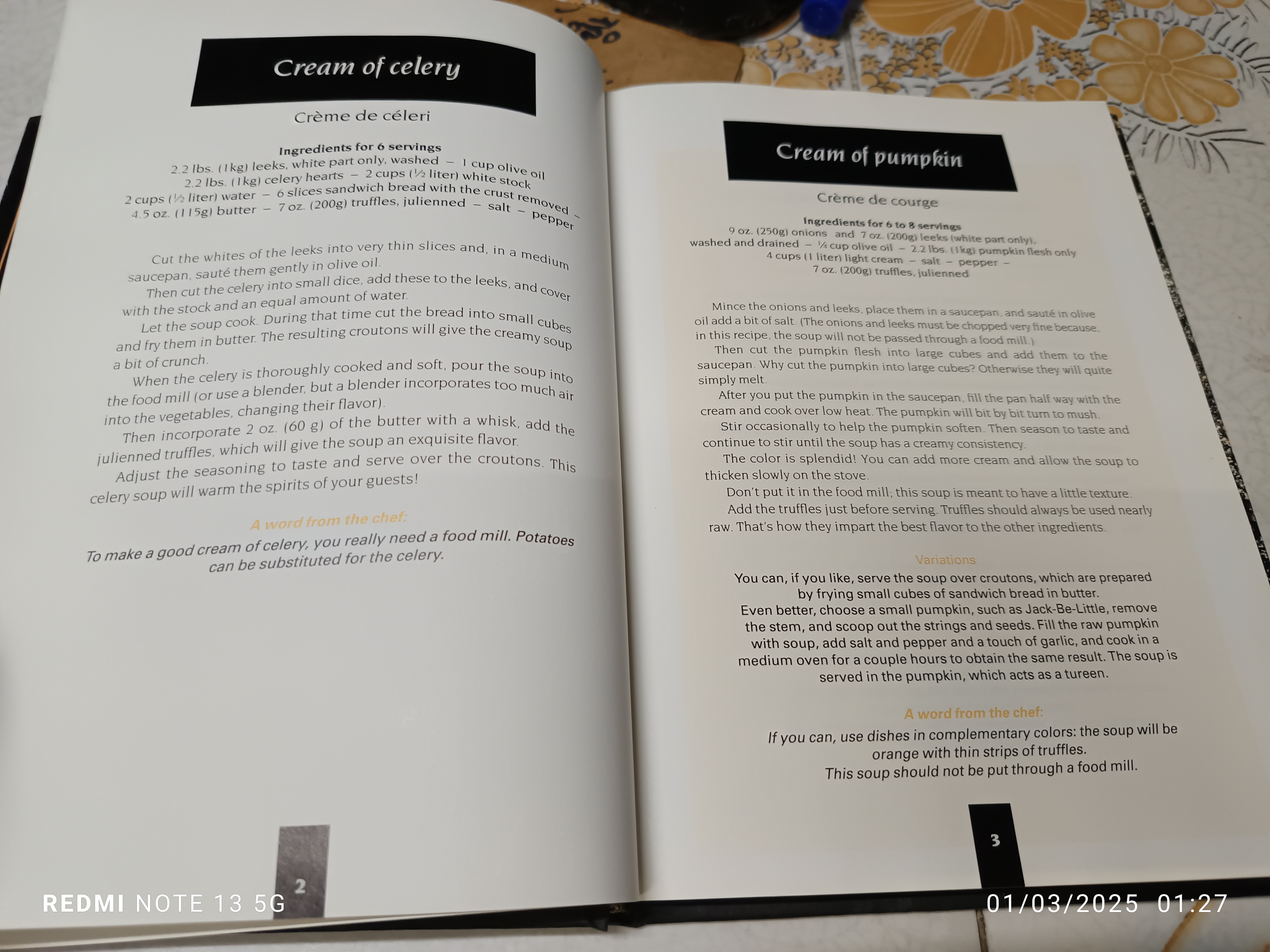 The Magic of the Truffle: The Favorite Recipes of Christian Etienne (มีลายเซ็นเจ้าของเดิม/ไม่แน่ใจว่าอาจจะเป็นลายเซ็นผู้เขียน))