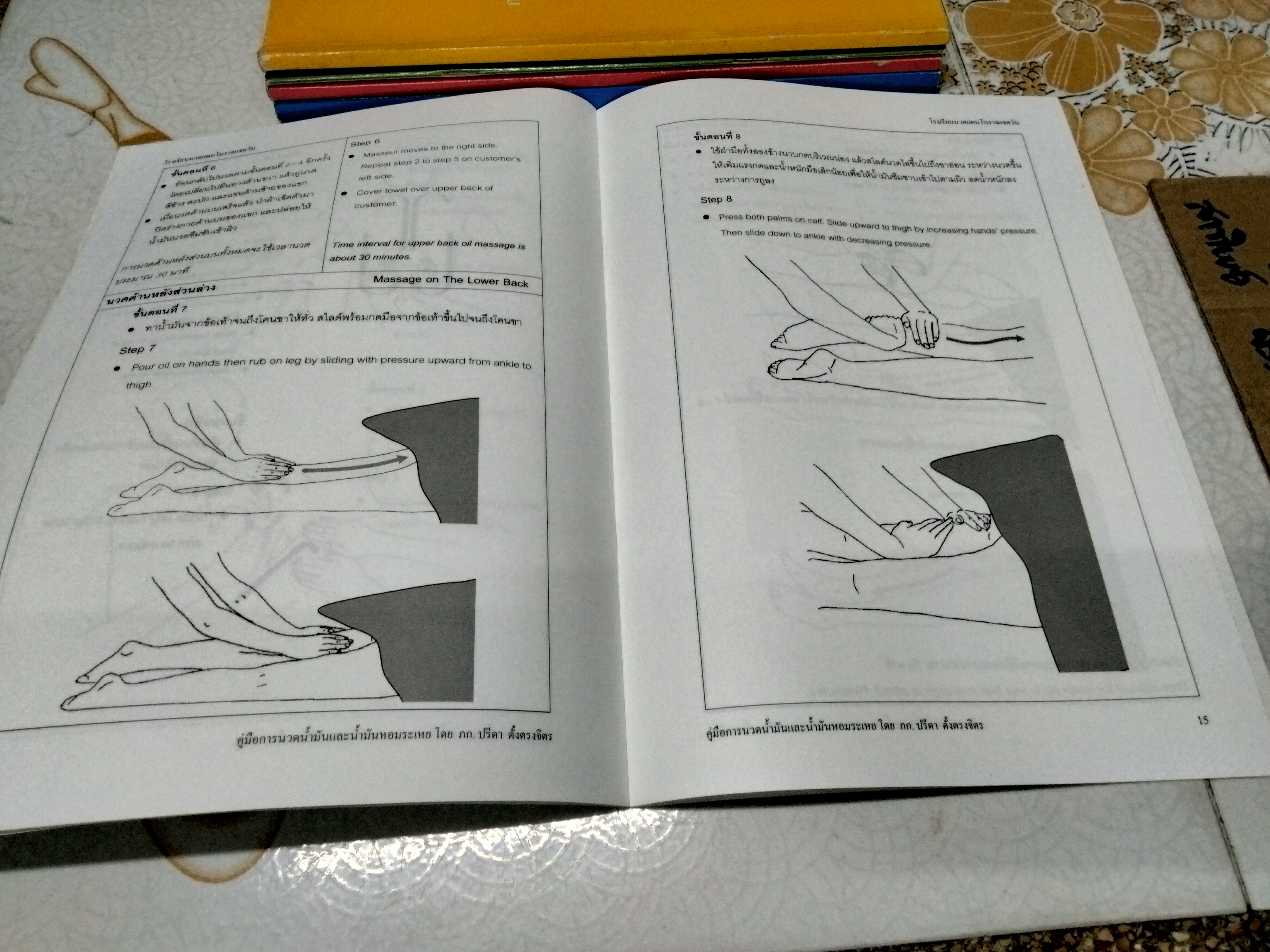 หนังสือเกี่ยวกับการนวดไทย โรงเรียนนวดแผนโบราณเชตวัน (ขายรวม 5 เล่ม) **สินค้าหมด**