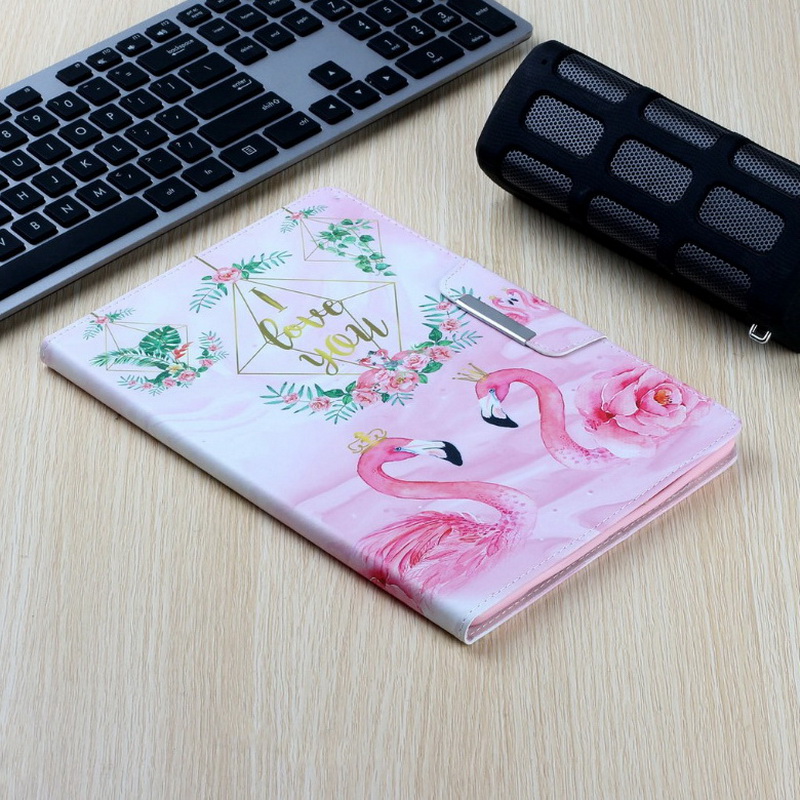 Case Samsung Galaxy Tab S6 T860 T865 #เคสฝาพับหนัง PU พิมพ์ลาย Pattern Printing PU Leather Flip