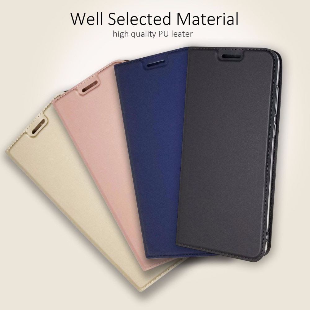 Case Samsung Galaxy J5 Pro #เคสฝาพับหนัง PU Magnetic Adsorption Stand Leather Card Holder