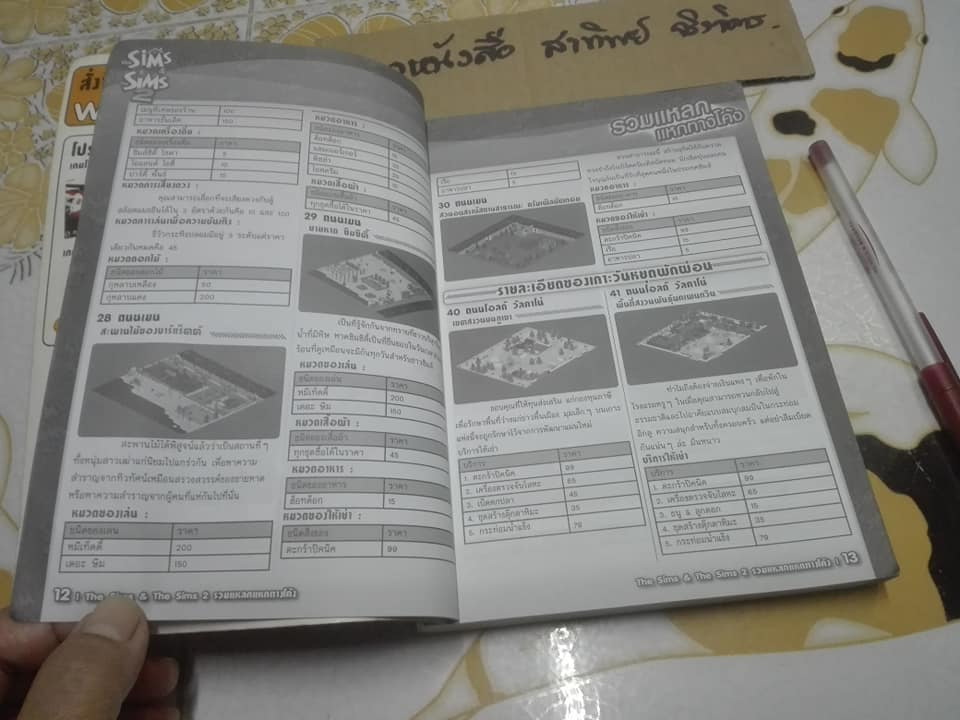 คู่มือเกมส์ The Sims & The Sims 2 รวมแหลก แหกทางโค้ง **สินค้าหมด**