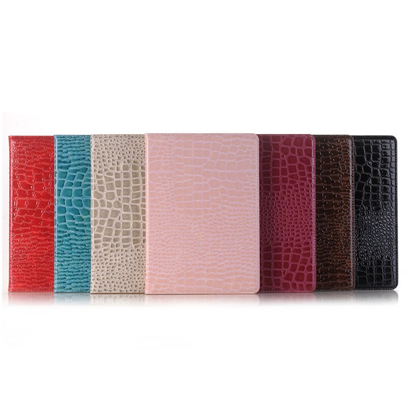 Case Huawei MediaPad T3 10 #เคสฝาพับแบบกระเป๋าสตางค์ลายผิวหนังจระเข้ Crocodile Texture