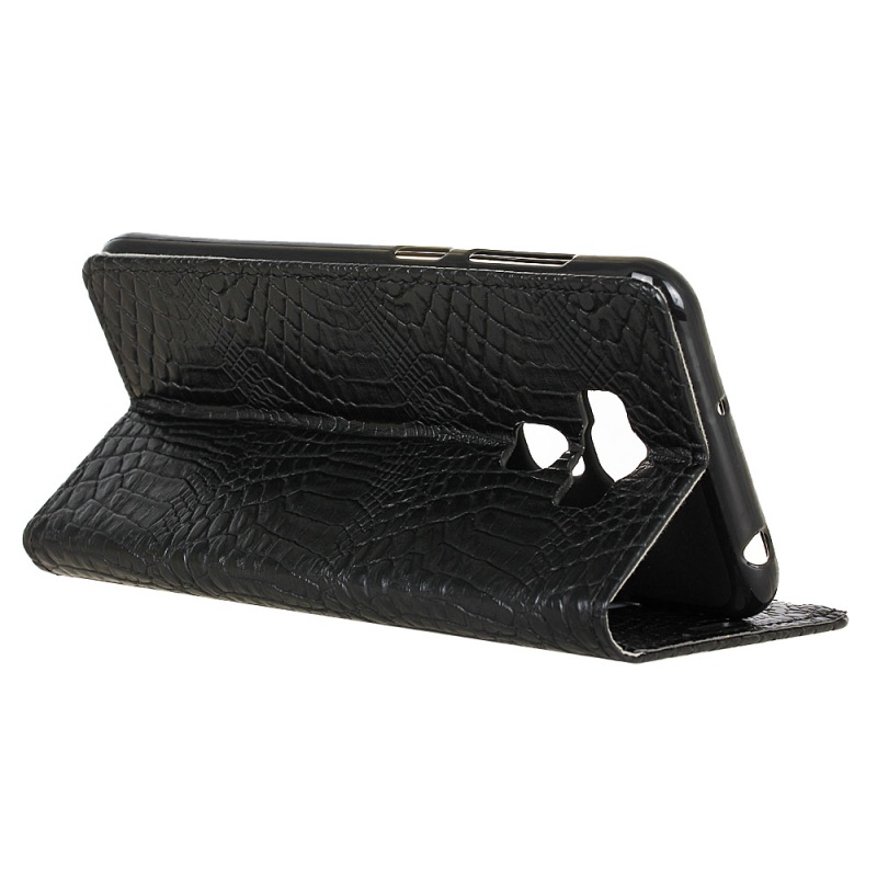 Case Asus Zenfone 3 Max ZC553KL #เคสหนังฝาพับผิวหนังจระเข้ Crocodile Texture Leather Wallet Flip Case