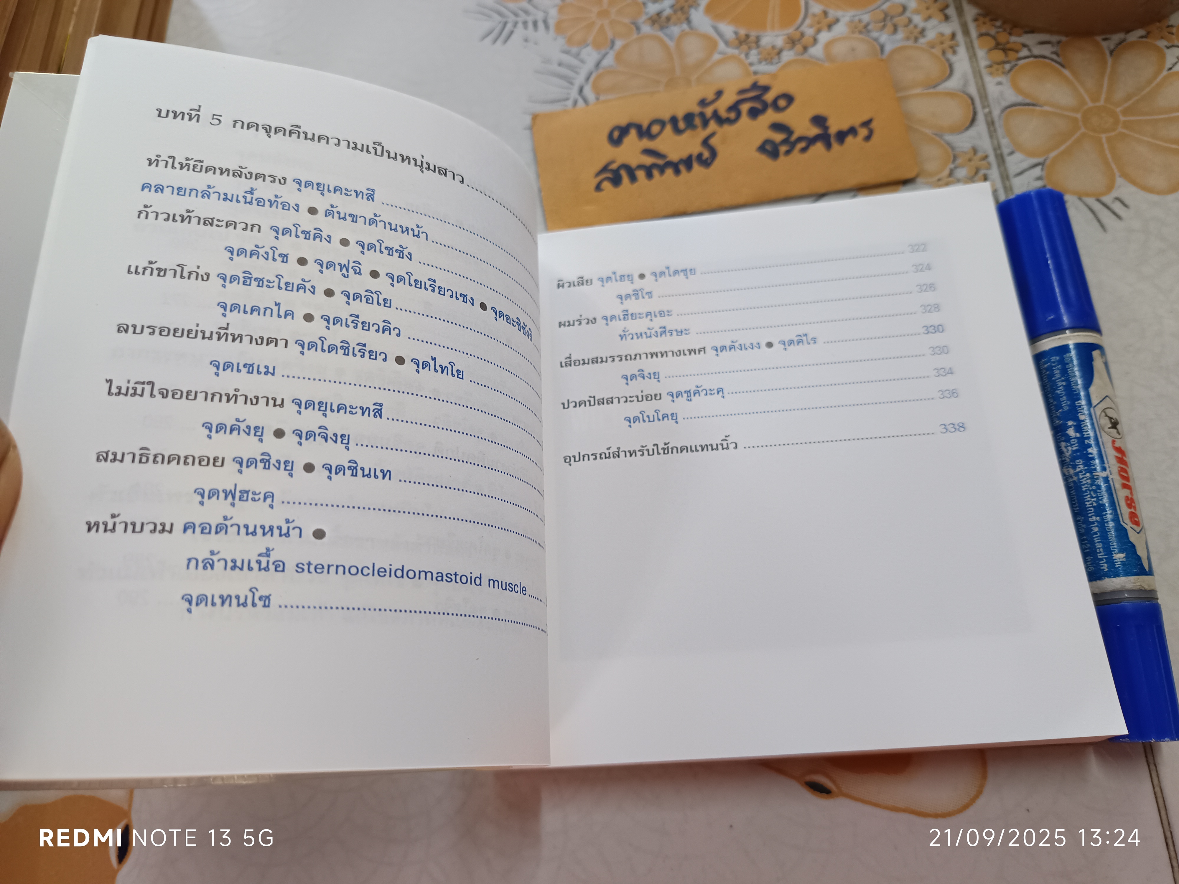 กดจุดด้วยตนเอง พนิดา กุลประสูติดิลก แปลและเรียบเรียง สนพ.สุขภาพใจ