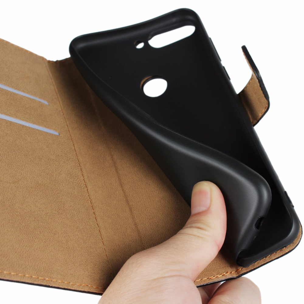 เคส Huawei Honor 7C / Enjoy 8 #เคสฝาพับหนังแยกแบบกระเป๋าสตางค์แถบปิดแม่เหล็ก