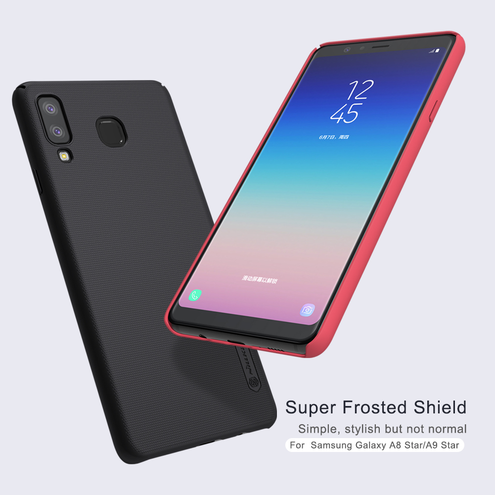 Case Samsung Galaxy A8 Star #เคสฝาหลัง NILLKIN แท้รุ่น Super Frosted Shield
