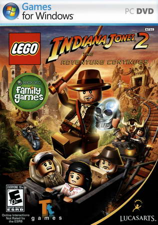 Lego Indiana Jones 2 The Adventure Continues ( 1 DVD + 1 CD )