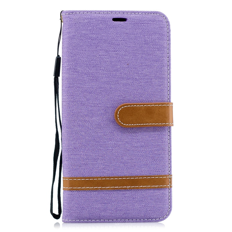 Case Samsung Galaxy A7 (2018) #เคสฝาพับหนัง PU พร้อมสายคล้องมือ สีสันสดใส