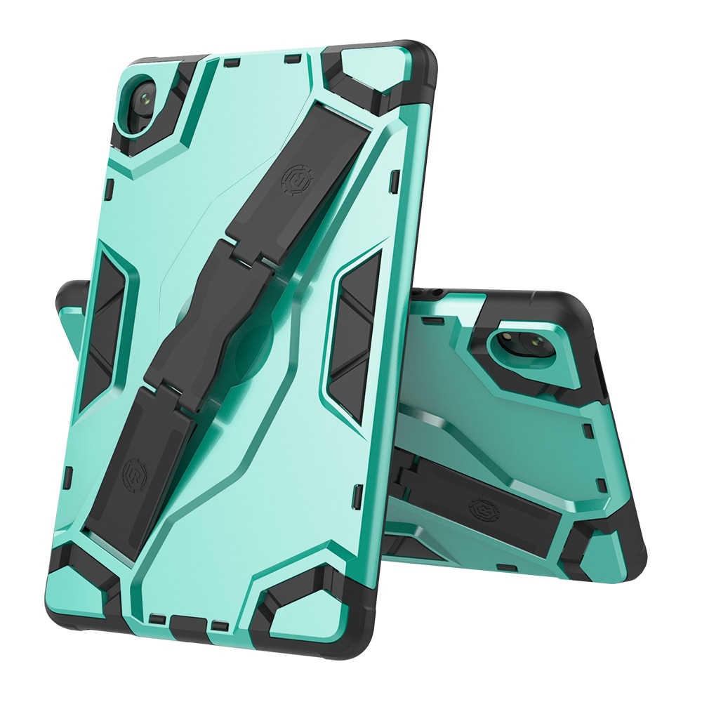 Case Huawei MediaPad M6 10.8 #เคสฝาหลังแท็บเล็ตกันกระแทกมีที่สวมนิ้ว Shield Style Strap Kickstand
