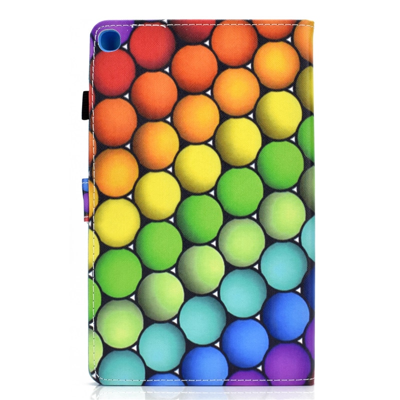เคส Samsung Galaxy Tab S6 Lite 10.4 SM-P610 P615 P617 #เคสฝาพับหนัง PU พิมพ์ลาย Pattern Printing PU Leather Flip