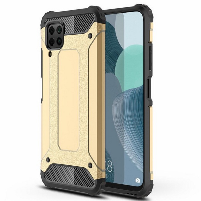 Case Samsung Galaxy A42 5G#เคสฝาหลังเกราะป้องกัน ไฮบริด พลาสติก+TPU Heavy Duty Rugged Hybrid