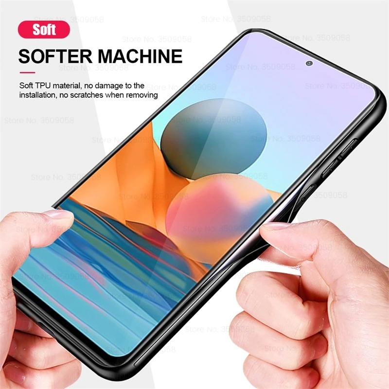 เคส Redmi Note 10 4G #เคสแบบฝาหลัง TPU เคลือบหนัง PU สไตล์ธุรกิจที่เรียบง่ายมีแผ่นเหล็กในตัว Minimalist Business Style Leather Coated TPU Built-in metal magnetic plate