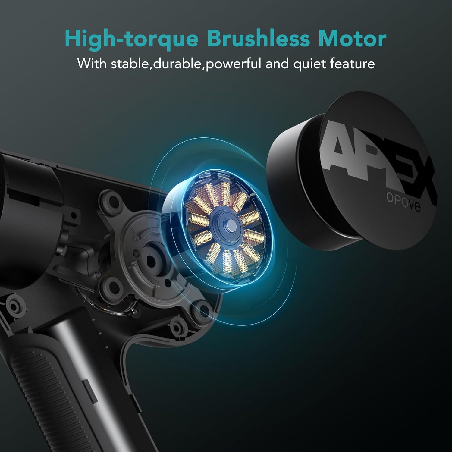 (Opove) Apex Massage Gun Black or Silver ปืนนวดเอเพ็กซ์ สำหรับนักกีฬา ออกกำลังกาย