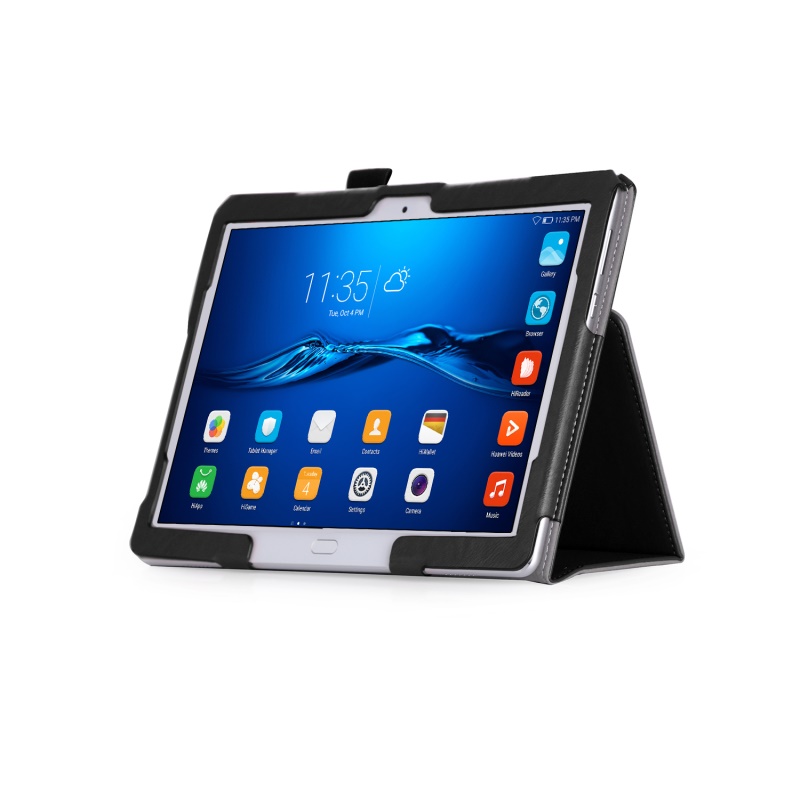 เคส MediaPad M3 Lite 10 10.1 Inch #เคสฝาพับหนัง PU มีที่มีมือจับคุณภาพดีสีสันสวยงามทันสมัย