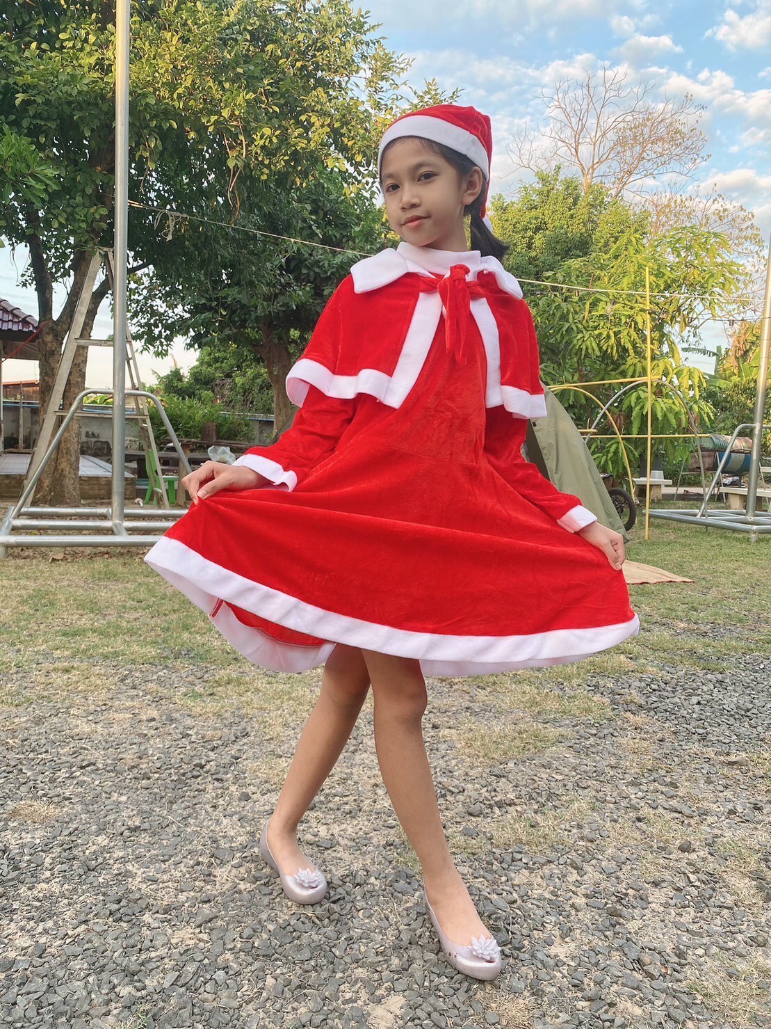 ชุดเด็กซานต้า ซานตี้