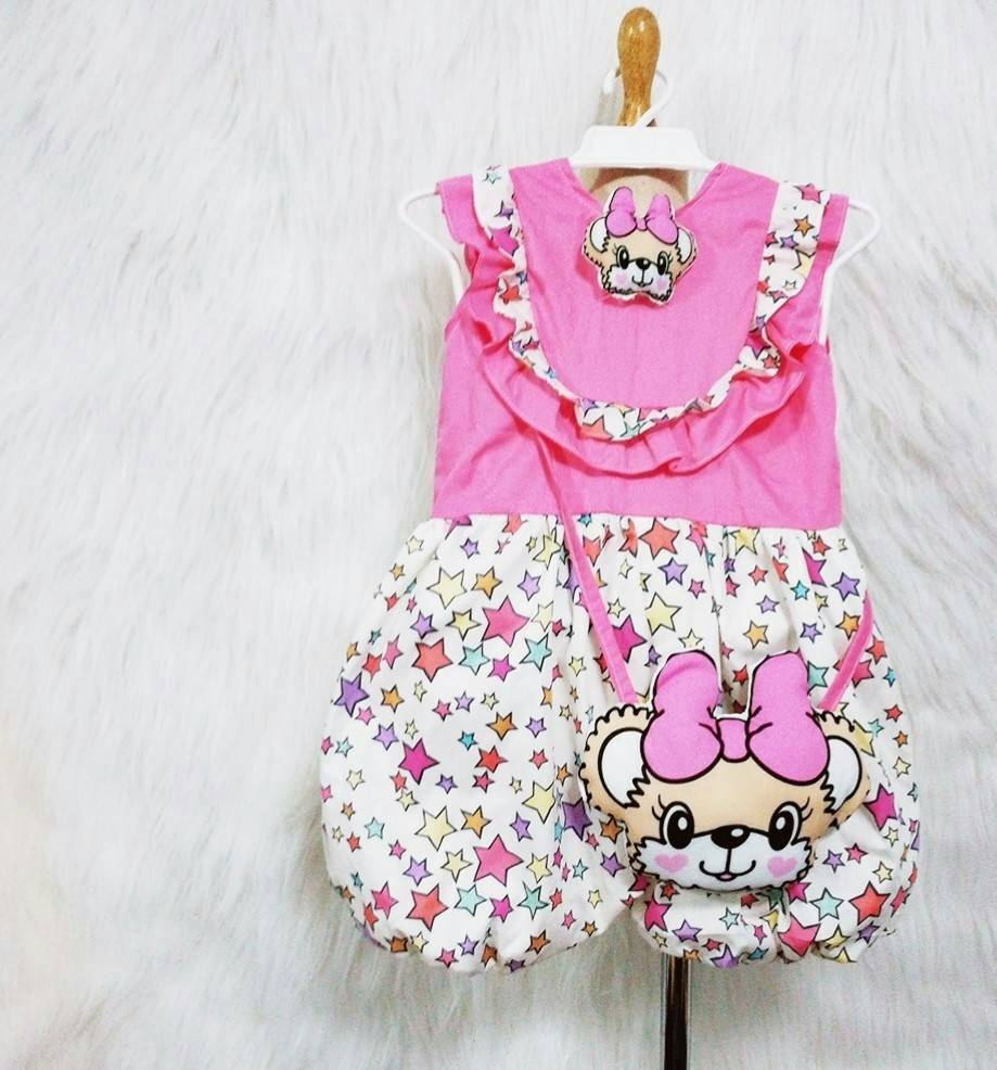 จั๊มสูทเด็ก สไตล์บอลลูน