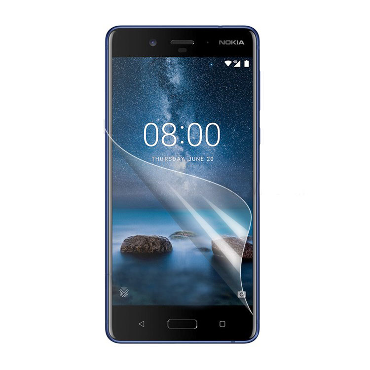 ฟิล์มกันรอย Nokia 8 Ultra Clear Mobile Screen Protector ไม่เต็มจอ