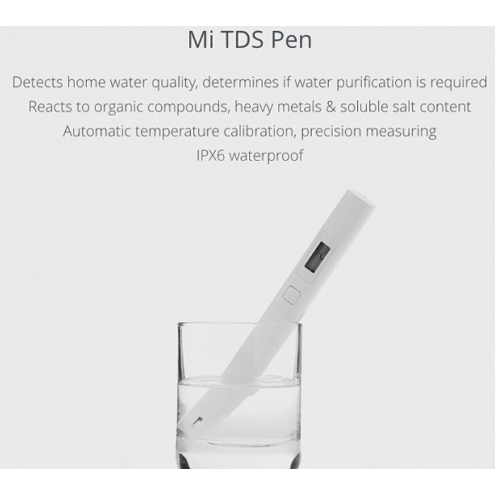 TDS Water Quality Tester Pen เครื่องทดสอบคุณภาพน้ำพกพา