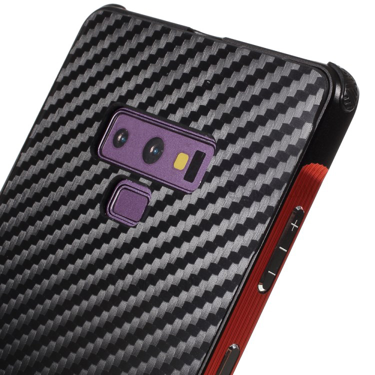 Case Samsung Galaxy Note 9 N960 #เคสฝาหลังโลหะ2-in-1 Metal + Aluminum Alloy Electroplating