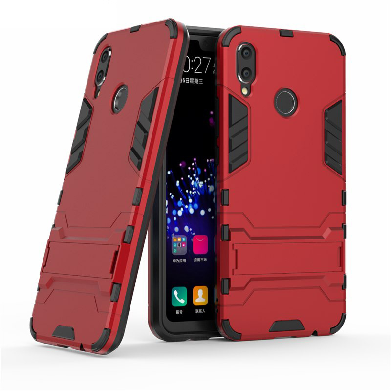 Case Huawei nova 3i #เคสฝาหลังพลาสติก ไฮบริด TPU + Kickstand