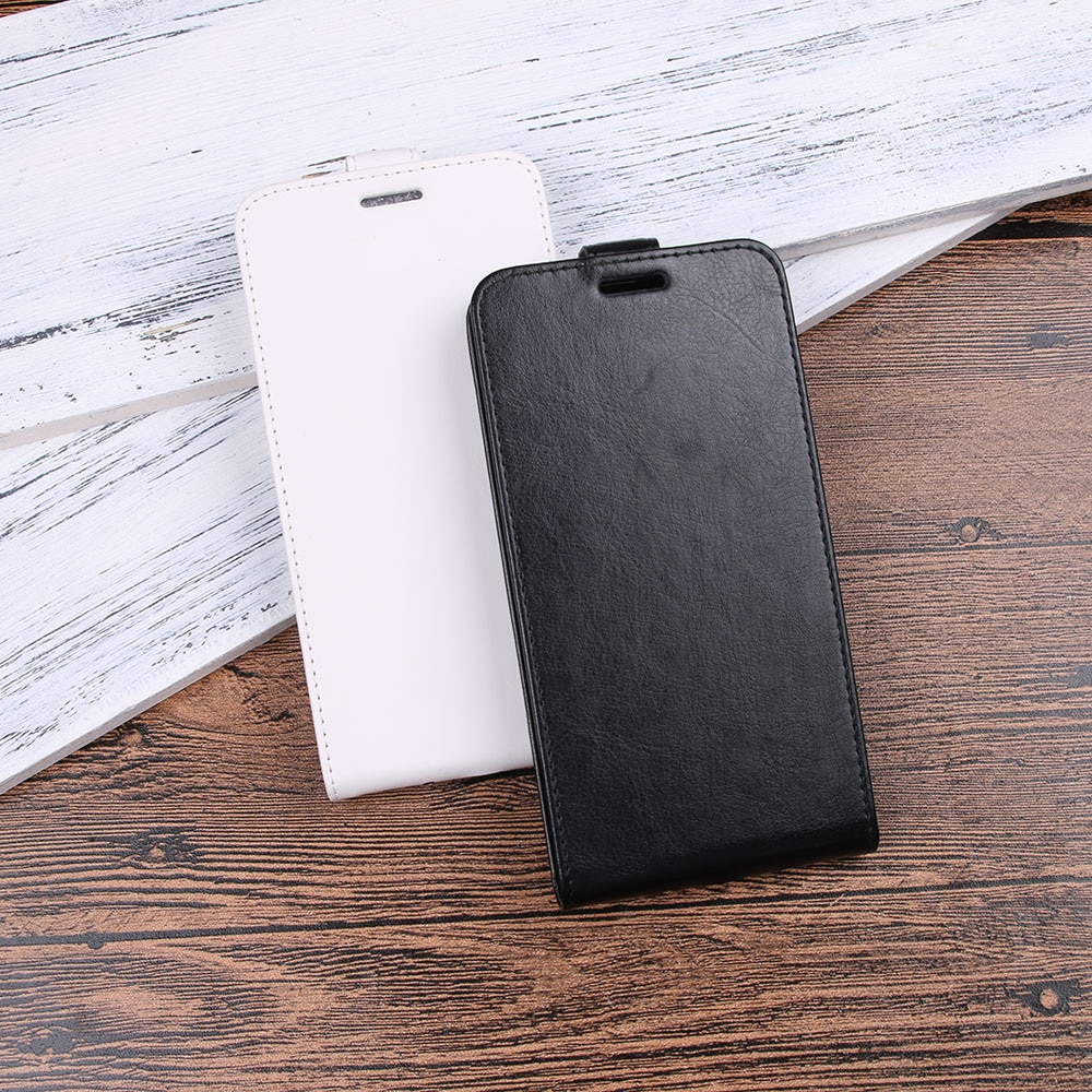 เคส OnePlus 7 Pro #เคสฝาพับหนัง PU ผิวหนังม้าแนวตั้ง Crazy Horse Vertical Leather