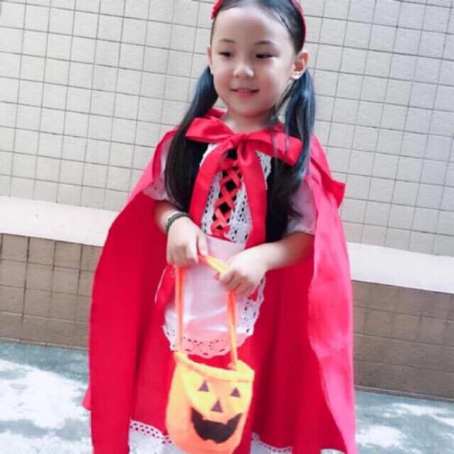 ชุดแฟนซีเด็กหญิง สาวน้อยหมวกแดง