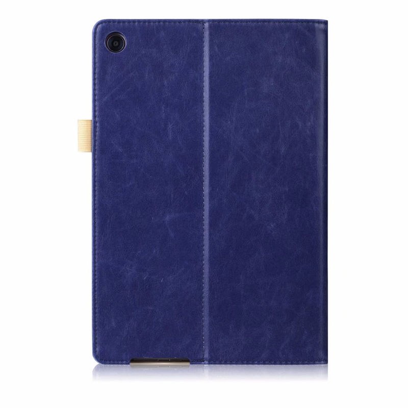 เคส Huawei MediaPad M5 Pro 10.8 นิ้ว #เคสฝาพับหนัง PU มีแถบยืดหยุ่นสวมนิ้ว Pocket Front PU Leather with Elastic Band