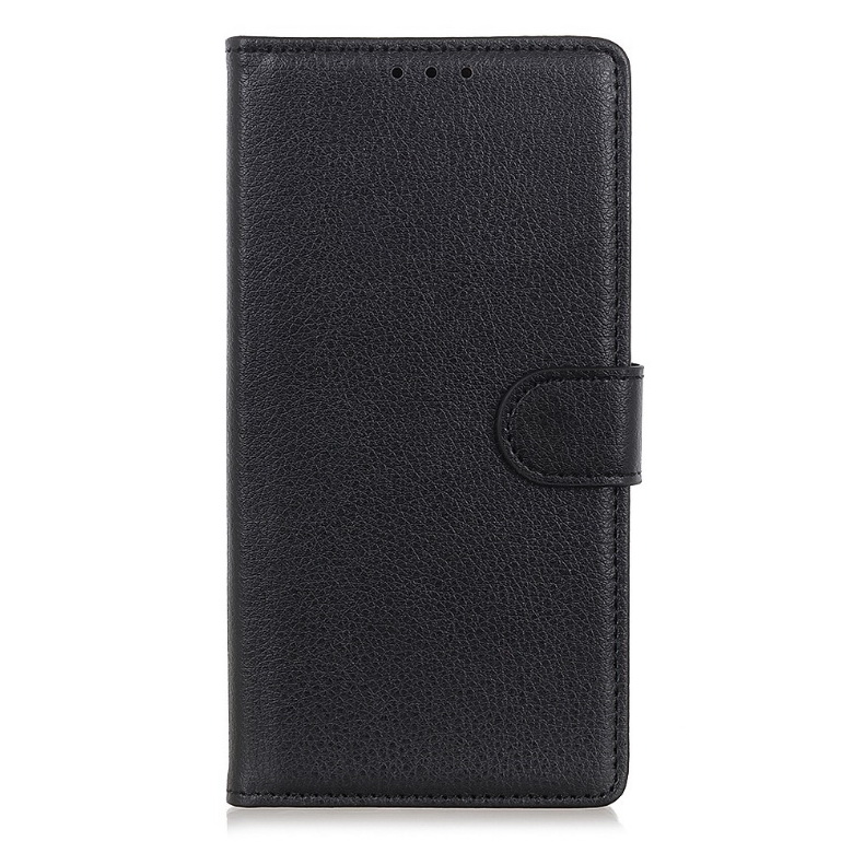 Case OPPO Reno 4 4G #เคสฝาพับสไตล์กระเป๋าสตางค์หนัง PU ผิวลิ้นจี่