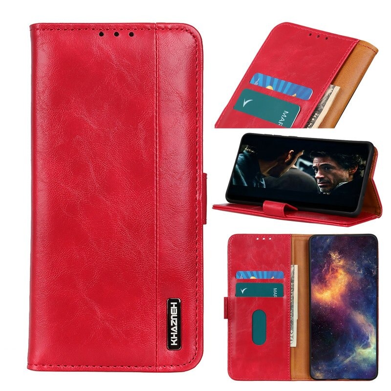 เคส Samsung Galaxy S21 #เคสแบบฝาพับวัสดุหนัง PU ผิวเรียบมีสไตล์ Leather Material Simple Stylish Phone Cover
