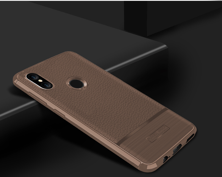 Case Xiaomi Redmi Note 5 #เคสฝาหลัง TPU นิ่มผิวลิ้นจี่กันลื่นคุณภาพดีราคาถูก