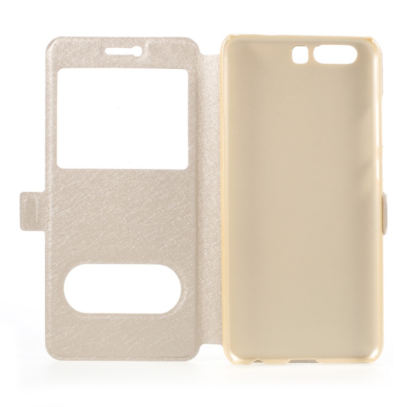 Case Huawei P10 Plus ฝาพับมีช่องวิว 2 ช่อง