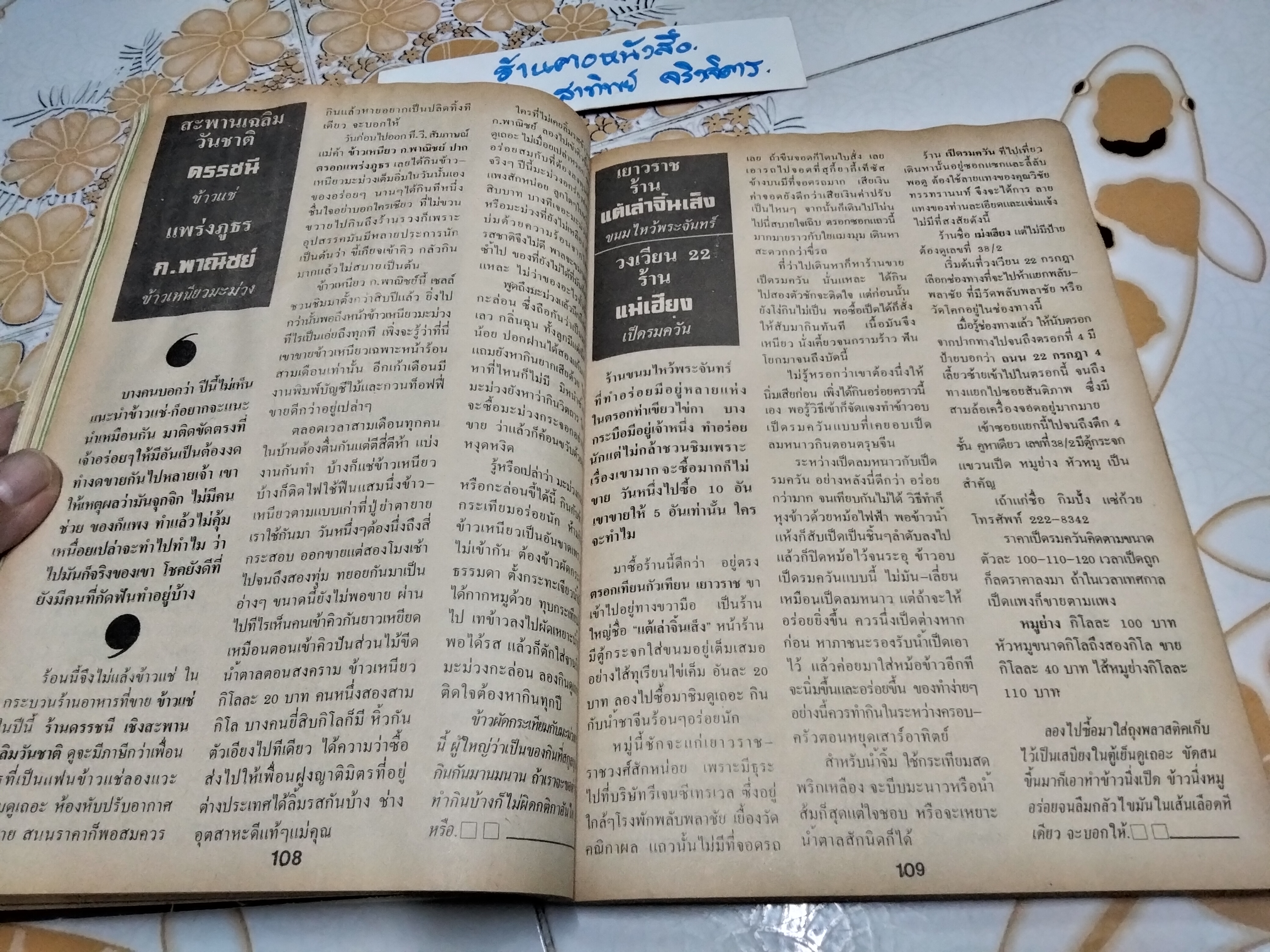 เชลล์ชวนชิม 20 ปี - ม.ร.ว.ถนัดศรี สวัสดิวัตน์ **สินค้าหมด**